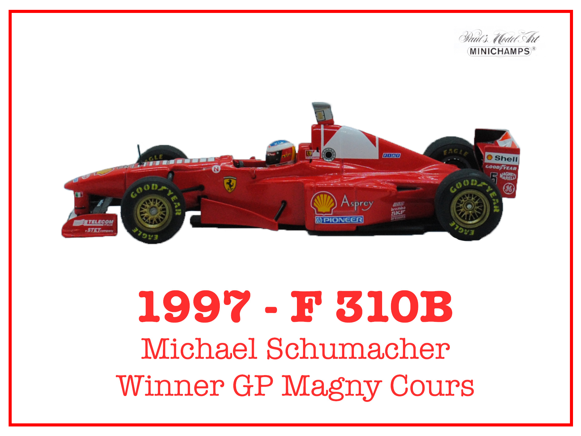 Immagine Ferrari F310B Michael Schumacher